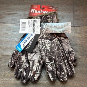 Huntworth Tech,windproof/water resistant, microban scent control,non slip grip